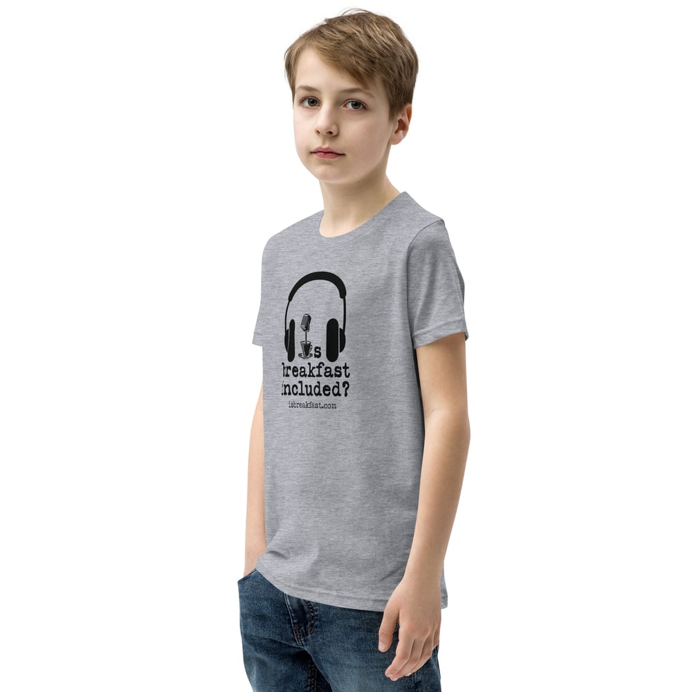 Kids Logo Tee – Black Print (Colors)
