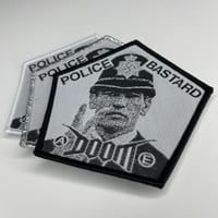 Image 2 of Doom - Police Bastard Woven Patch