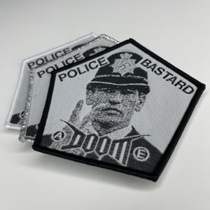 Image of Doom - Police Bastard Woven Patch