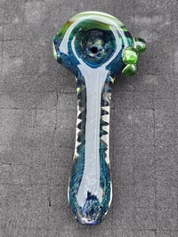 Image 4 of Experimental Green Wig Wag Pipe 