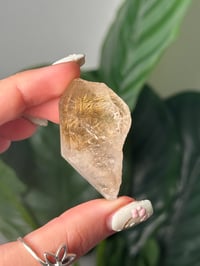 Image 1 of HIGH QUALITY HIMALAYAN PUFF RUTILE IN QUARTZ CLUSTER A