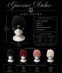 Image 5 of Gold Grommet Safety Pin Beanie