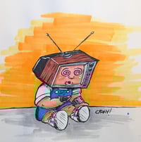 Image 1 of GPK TV Stevie Original Art