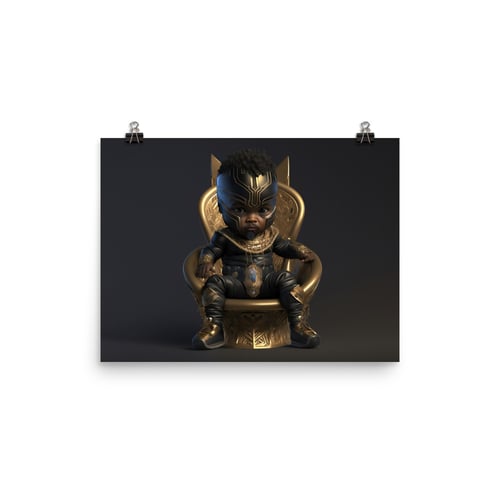 Image of Marvel Babies - Killmonger | Photo paper poster