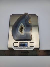 Image 4 of 1.78lb Agate Druzy Rough Edge Natural Crystal 