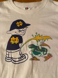 Image 2 of Notre Dame Miami Hurricanes T-Shirt (L)