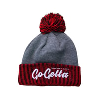 Image 1 of GoGetta ColorBlock Cuffed Beanie