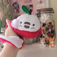 Image 5 of Peelable Red Apple Korpokkur Plush