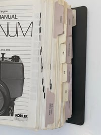 Image 3 of Kohler 1980s Magnum Parts & Service Manual