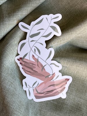 Image of 'Hands' Sticker
