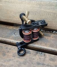 Image 8 of 7& half layer 32mm coils White Liner & Black Packer tattoo machines 