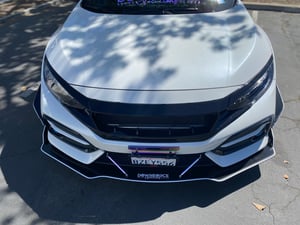 Image of 2016-2021 Honda Civic “v3” front splitter 