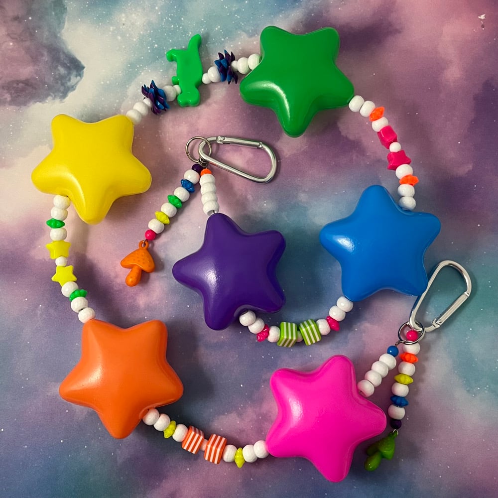 Image of Pride Kandi Belt Chain Accessory Wallet Chain