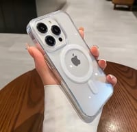 Transparent iPhone case with MagSafe