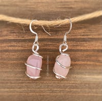 Rose Quartz Earrings