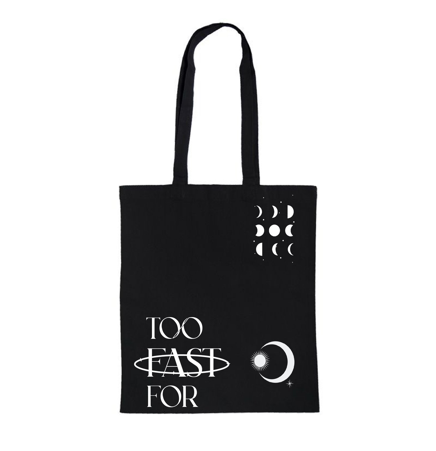 Image of Lunar Tote Black Bag