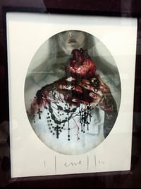 Image 2 of ‘KAT VON D - BLOOD ROSARIES’ - 9 X 7” - MINIATURE OPEN EDITION MUSEUM ARCHIVAL PRINT
