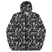 Image 3 of Ghost Camo Unisex Windbreaker