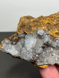 Image 8 of Blue Barite Geode | Morocco #2851