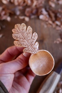 Image 9 of Oak Leaf~  Coffee Scoop