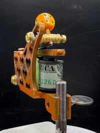 Image 2 of ORANGE MULTI HEARTCRACKER LINER 1031