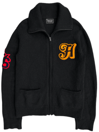 Image 1 of '05 Number (N)ine "The High Streets" Zip Cardigan - 3