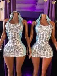Image 1 of Exotic Ting Dress With Scarf