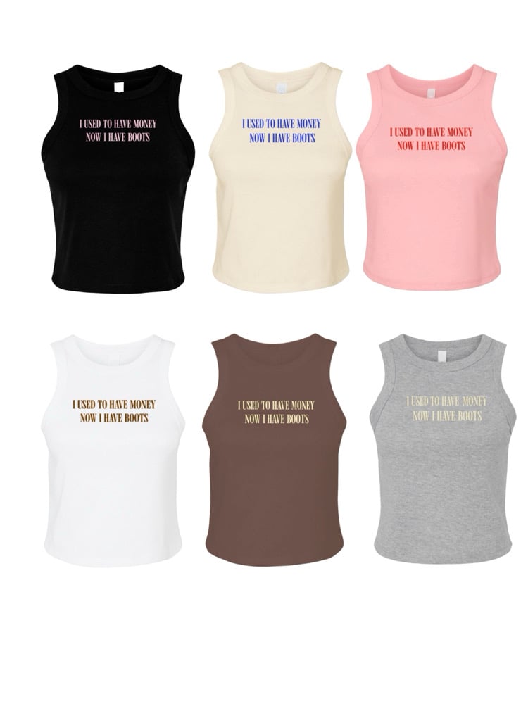 Image of Create your own embroidered vest/baby/tee