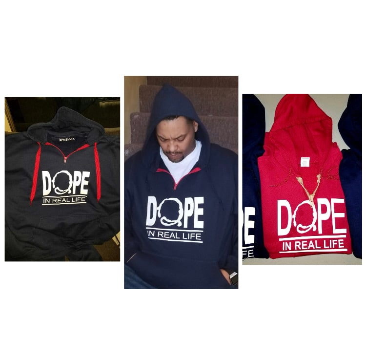 Image of DOPE ZIPPER HOODIE