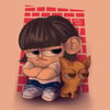 Tough girl magnet