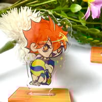 Image 2 of Kagehina standees w/ raised foil printing