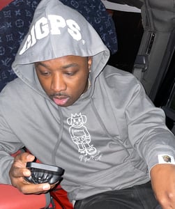 Image of SMOKE GREY GIGPS ALMIGHTY HOODIE