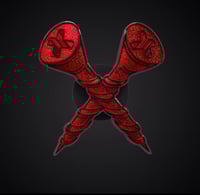 Image 3 of Too Screwston Black & Red