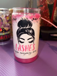 Image 5 of Snow Globe Tumblers (customizable made on live)