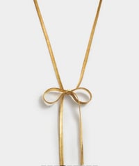 Image 4 of Katie Loxton Gold Bow Waterproof Necklace