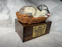 Image 11 of Custom Engraved Pug Pet Urn To Your Dog's Photo