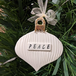 Image of Love, Joy and Peace Baubles