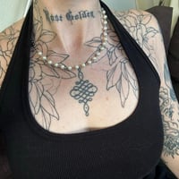 Image 3 of ❀⋆Fairy-core Rosary x Steel Chain⋆❀