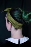 Olive Green Hair Scarf