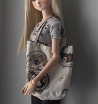 Image 2 of Doll face tote
