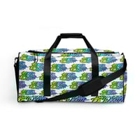 Image 4 of 100YEARSOFWEALTH Hyper Color Graff Logo Duffle Bag
