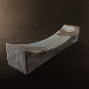 Image of Wired Ramps U Bench (Dark Grey, Blue mixed with some Green)