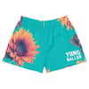 YB Women's Sunflower Athletic Shorts