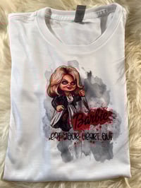 Image 4 of Personalize customize Bleach Sublimation tee shirts man, women and kids 