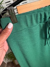 Image 2 of SHEINsxy green ribbed skirt 