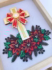 Image 2 of CHRISTMAS CROSS SVG / ARCHIVO DIGITAL 