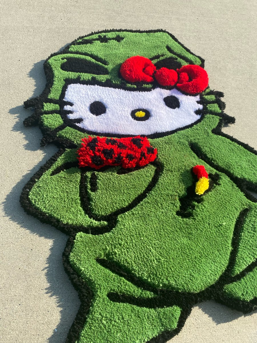 Image of Spooky Kitty Rug