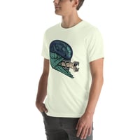 Image 12 of Artbot Alien Bent Back Light-Colored Unisex t-shirt