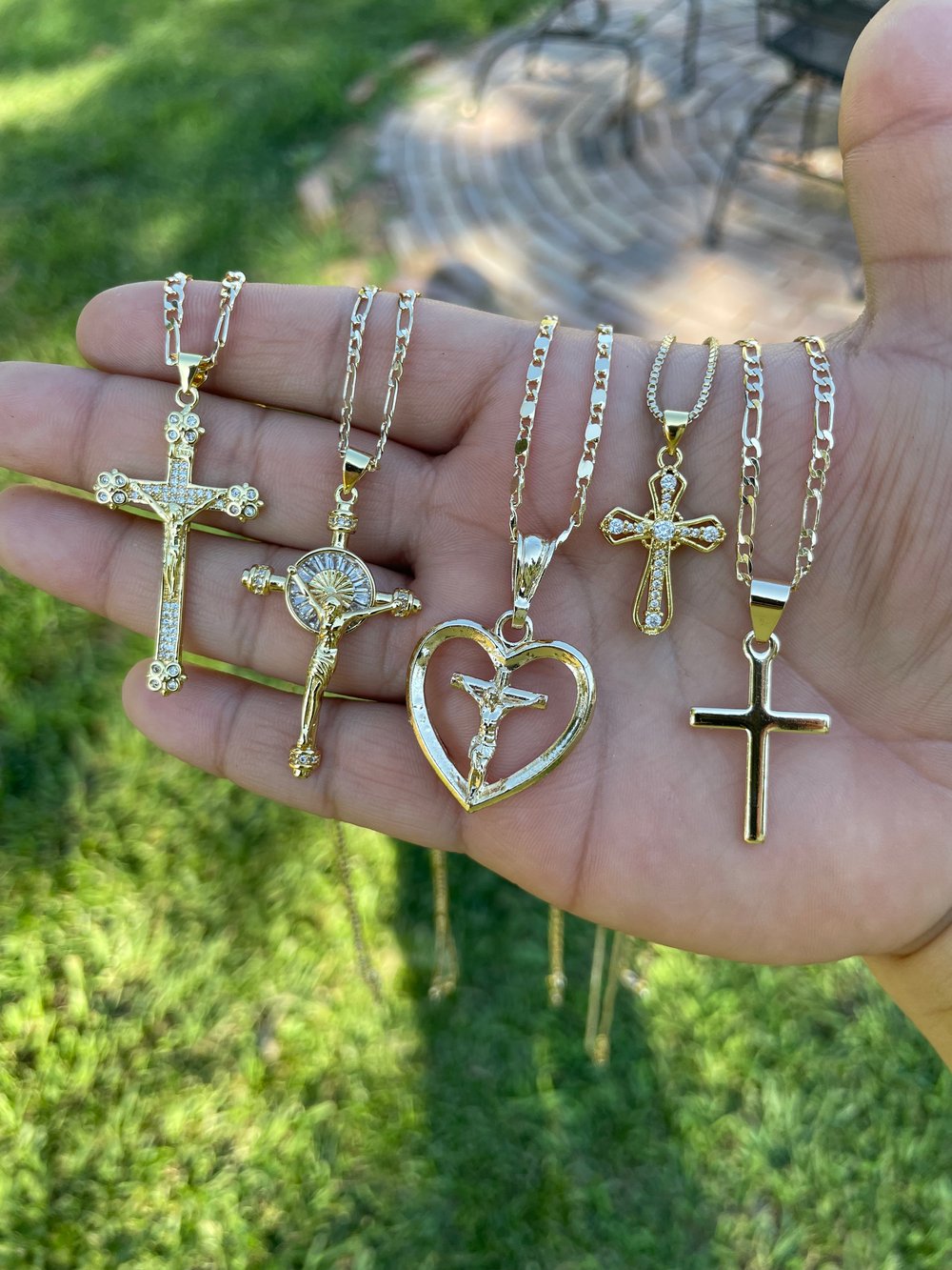 Cross necklaces