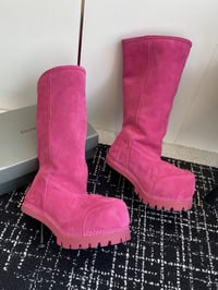 Image 12 of TEDDY HEEL BOOTS